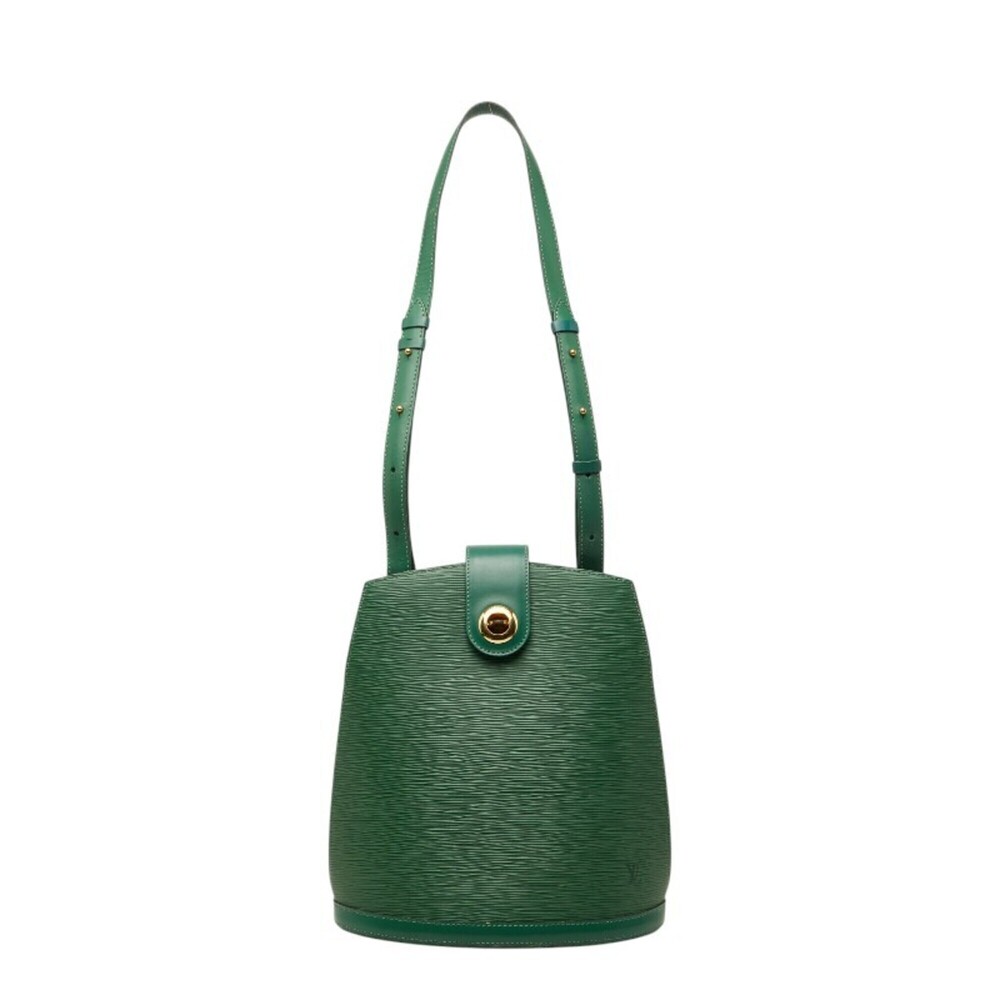 Louis Vuitton Epi Cluny Shoulder Bag M52254 Borneo Green Leather Women's LOUI...